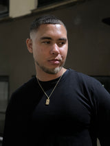 Rosa - Różany Naszyjnik (Pozłacany)