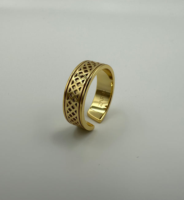 Grida - Tkany Pierścień (Złoty)