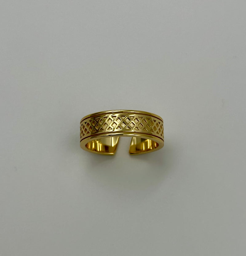 Grida - Tkany Pierścień (Złoty)