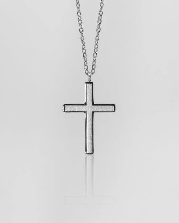 Croce - Naszyjnik z krzyżem (srebrny)